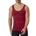 thumbnail image 1 of Mens Compression Shirt Slimming Body Vest Workout Tank Tops Abs Abdomen Undershirts, 1 of 4