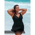 thumbnail image 2 of RELLECIGA Maillot de Bain une Pièce pour Femmes avec Contrôle du Ventre Froncé, 2 of 8