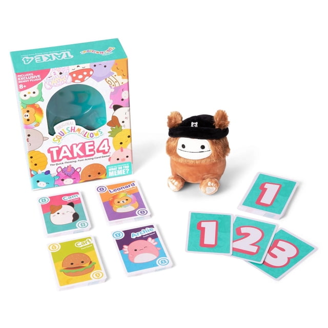 Squishmallows Take4, The Fast-Paced Family Game Featuring Benny by What Do You Meme? Family