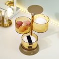 thumbnail image 3 of LCXmlly Storage Container Rotatable Storage Box Spacesaving 360 Degree Rotation Rubber Band Jewelry Makeup Puff Case for Daily Use, 3 of 5