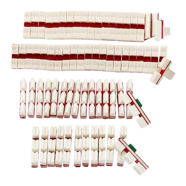 Bunblic Upright Piano Damper Kit Replacement Compact Upright Repair Accessories Instrument Accessories Piano Action Parts 70pcs