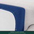 thumbnail image 4 of CHUN YI Housse de Coussin 1 Pce Spandex Extensible Texturé Boîte à Carreaux Housse de Siège, 4 of 6