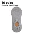 thumbnail image 2 of Femmes No Show Chaussettes Athlétique Cheville Chaussettes Rembourré Course Coupe Basse, 2 of 5