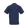 thumbnail image 2 of Gravity Threads Mens Guayabera Summer Shirt - Navy - Large, 2 of 2