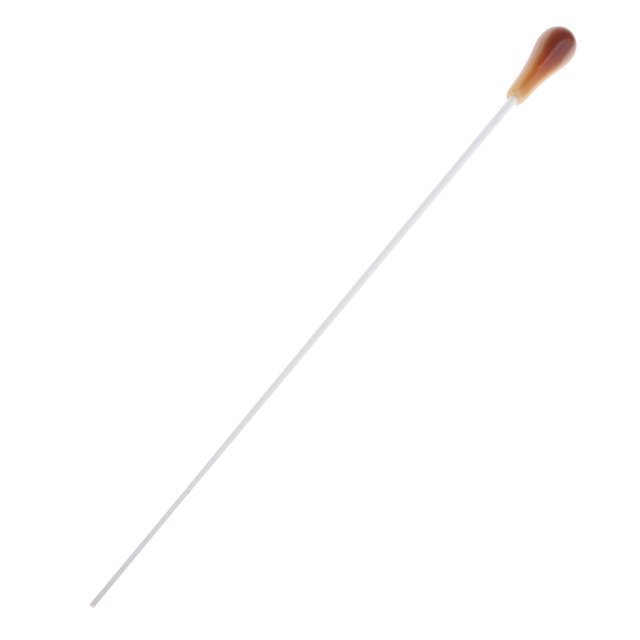 Music Band Conductor Comfortable Handle Stage Conducting Stick Yellow