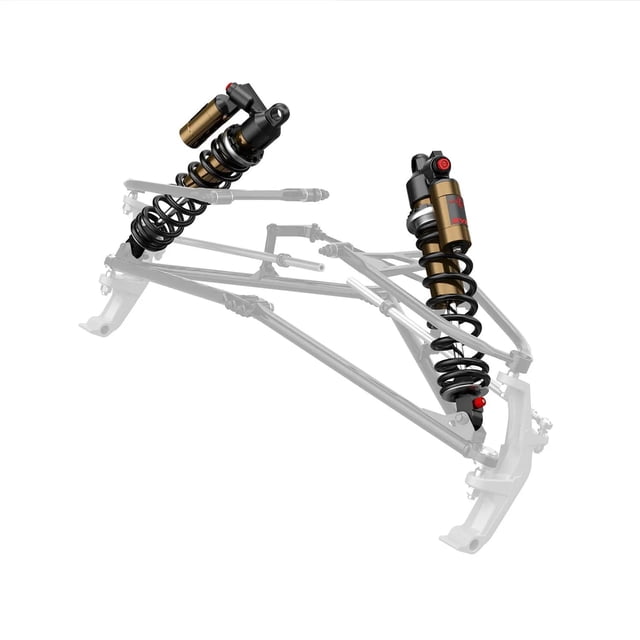 Ski-Doo OEM KYB Performance Shocks Kit for Rev Gen 5 and Rev Gen 4 with RAS X Suspension (Except SAS), 860202466