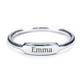 thumbnail image 4 of Bague Barre Gravable, 4 of 5