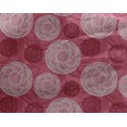 thumbnail image 4 of oneOone Georgette Viscose Fabric Circle Block Print Sewing Fabric BTY 42 Inch Wide, 4 of 4