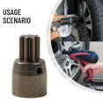 thumbnail image 4 of 3 Pcs 7 Teeth Gear Sleeve Impact Wrench Motor Gear 7T Power Tools Accessories, 4 of 11