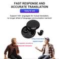 thumbnail image 4 of Language Translator Earbuds, Two Way Real Time Translation Earbuds, Supports 144 Language Online Translator Device,  Translator Earphones  for Travel Business Learning, 4 of 7