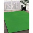 thumbnail image 3 of Ahgly Company Machine Washable Indoor Round Transitional Green Area Rugs, 7' Round, 3 of 7
