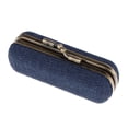 thumbnail image 3 of Lipstick Case with Mirror - Holder Makeup Case Jewelry Box - Clip Dark Blue, 3 of 8