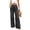 Jeans Gris Foncé pour Femme, variante sur Yourumao Jeans à Jambe Grand pour Femmes Jeans à Taille Haute Élastique devant Plissé Pantalon en Denim à Jambe Droite Jeans Décontractés de Printemps