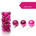 thumbnail image 1 of XZNGL Bathroom Organizers Kitchen Storage Rack 30Mm Christmas Xmas Tree Ball Bauble Hanging Home Party Ornament Decor, 1 of 2