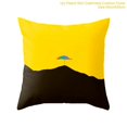 thumbnail image 1 of Yellow Polyester Pillow Case Sofa Car Waist Throw Cushion Cover Home Decor, 1 of 5