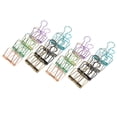 thumbnail image 4 of Gupbes Multi‑Color Binder Clips, Hollow Binder Clips, Firm For Office Kitchen, 4 of 8