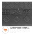 thumbnail image 3 of KAKOWELY Plastic Slope Ramp for Home Use Black NonSlip Design with Stable Base Structure 1 Pc,19.29"X5.12"X1.18", 3 of 5