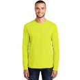 thumbnail image 4 of Radyan High Visibility Long Sleeve Safety T-Shirt - 12 Pack, 100% Polyester, Size: Adult, 4 of 5