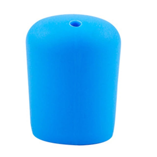 Fishing Rod End Cap Silicone Fishing Rod Plug Fishing Rod Handle Protective Case Blue S