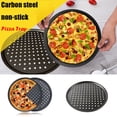 thumbnail image 3 of Yhmxh Plates Set Kitchen Gadgets Hot Pizza Pan Non-Stick Coating Carbon Steel Portable Tool for Home DIY Kitchen Essentials Kitchen Accessories Dinner Plates, 3 of 8