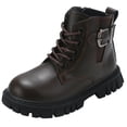 thumbnail image 1 of Kcodviy Children Shoes Thick Heel for Snow Soft Sole Casual Booties Toddler Girl Boot Comfortable Breathable Booties, 1 of 8