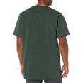 thumbnail image 2 of Dickies Mens Short Sleeve Heavyweight Crew Neck, 3X, Hunter Green, 2 of 2