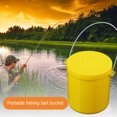 thumbnail image 3 of Visland Live Bait Bucket with Portable Handle Breathable Anti-drop Cover Fishing Earthworm Storage Box Small Live Red Worm Container Fishing Accessories, 3 of 7