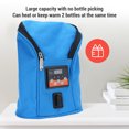 thumbnail image 4 of Portable Car Baby Bottle Warmer with Adjustable Temperature Control, Rapid Heating, Bottle Storage Bag, for DC12V Vehicles, Multi Purpose Baby Bottle Warmer Bag, 3.8L Capacity,, 4 of 7
