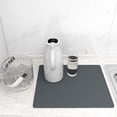 thumbnail image 3 of Modern Dish Drying Mat for Kitchen Countertop Absorbent Easy Clean Rack Pad Protector Durable Decorative Utility Gadget Accessory, 3 of 4
