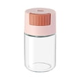 thumbnail image 1 of EGNMCR Distributeur en Verre de 0,02 Once, Distributeur en Verre Doseur, Distributeur en Verre à Pression avec Contrôle du Poivre Bouteille d'Assaisonnement Réservoir de Rangement, 1 of 2