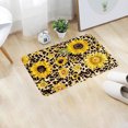 thumbnail image 1 of Cagogo Sunflower Doormat, Non Slip Floor Mat for Bathroom Bedroom, Extra Soft Polyester Rug Carpet, Home Decor Mat for Living Room Kitchen Entryway, 1 of 2
