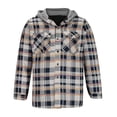 thumbnail image 3 of Qertyioot Tops for Men Fall Winter Casual Long Sleeve Button Fashion Jacket, 3 of 5