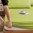 thumbnail image 4 of Fitted Sheet for Double Bed Deep Pocket Non Slip Fixed Bed Cover | Stretchable Mattress Protector with Elastic All Around | Soft Polyester Knit Fabric for Home Bedroom Sleeping, 4 of 6