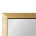 thumbnail image 3 of Kate and Laurel Jackson Metal Frame Mirror with Shelf, Gold 20x30, 3 of 7