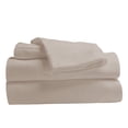thumbnail image 1 of Comfy Bamboo World Ensemble de Draps Brodés 9900 Series, Taille Double, Couleur Ivoire, 1 of 5