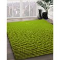 thumbnail image 3 of Ahgly Tapis Rectangulaire Lavable en Machine Intérieur Transitionnel Vert Pistache, 5 Pieds x 8 Pieds, 3 of 7