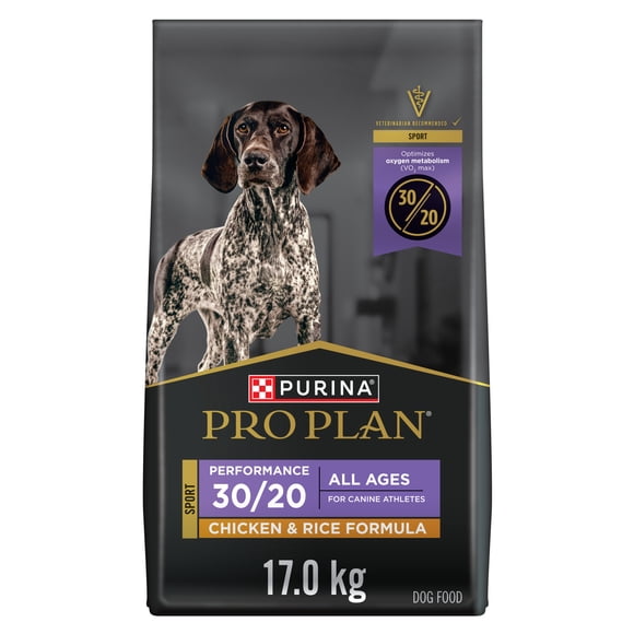 Purina Pro Plan Sport Performance 30 Chicken & Rice Formula, Dry Dog Food 17 kg