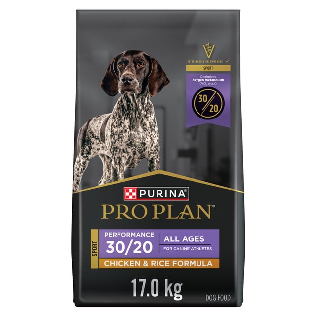 Purina Pro Plan Sport Performance 30 Chicken & Rice Formula, Dry Dog Food 17 kg