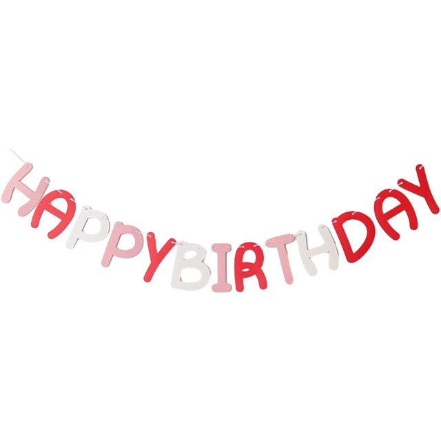 pitrice Decorate birthday letter banners