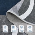 thumbnail image 4 of HOMERRY Area Rugs 8' x 10' Rug for Living Room Geometric Washable Non-Slip Indoor Carpet for Home Decor, Navy, 4 of 5