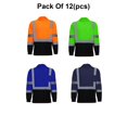 thumbnail image 4 of Radyan Maximum Visibility Reflective Safety Hoodie, 2-Tones - 12 Pack, 100% Polyester, Size: Adult, 4 of 4