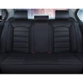 thumbnail image 3 of Maidao Car Seat Covers for Honda for Ridgeline 2006-Present 5 Seats Compatible Airbag Leather Waterproof Front Rear Cushion Protector Full Set with Pillow and Headrest Black, 3 of 8