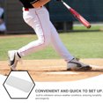 thumbnail image 4 of Phenofice Home Plate Baseball Practice Home Plate TPE Baseball Plates White 1Pack, 4 of 6