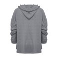 thumbnail image 4 of cfhntfmh Womens Hoodies Fall Fashion 2024 Drawstring Sweatshirts Pullover Long Sleeve Solid Color Fall Outfits, 4 of 5