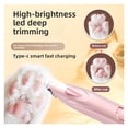 thumbnail image 3 of Low Noise Pet Shaver with LED Light Fast Charging Trimmer Suitable for Claws Eyes Ears Face, 3 of 6