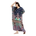 thumbnail image 3 of Caftans Longs pour Femmes Grande Taille Robe Caftan Robe de Soirée Fête Été Plage Robe d'Été Manches Kimono Longues Robes Décontractées en Ligne, 3 of 6
