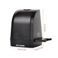 thumbnail image 4 of Graflsoa TON168 8MP Film Scanner for 35mm Slides & Negatives, High-Resolution 2400/4800dpi, USB-Powered, Includes U Disk with Software, Compatible with Windows, Black ABS Design, 4 of 7