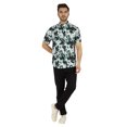 thumbnail image 2 of Inkmeso Regular Fit Designer Mandarin Collar Shirt For Men's Printed Patch Pocket Shirts, 2 of 7
