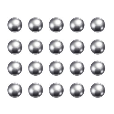 Unique Bargains Billes de Roulement en Acier Inoxydable 316L de 8 mm G100 de Précision, Lot de 50