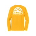 thumbnail image 2 of Gravity Outdoor Co. Long-Sleeve Shirt - Bright Gold - White Logo - L, 2 of 2